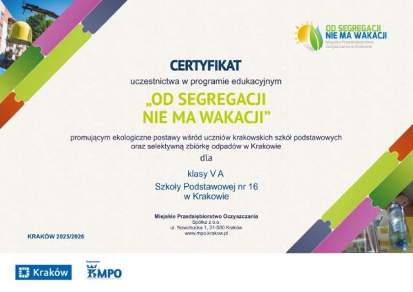 certyfikat - od segregacji - 2025-2026 - SP 16, V A_page-0001.jpg